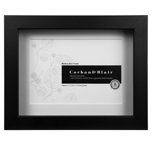 Corban & Blair 5 x 7" Box Photo Frame Temple & ster